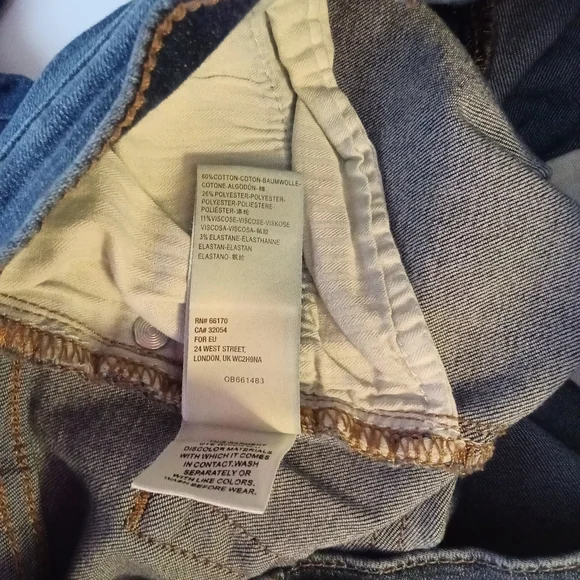 Free People Distressed Jeans Size 24 - Picture 10 of 10